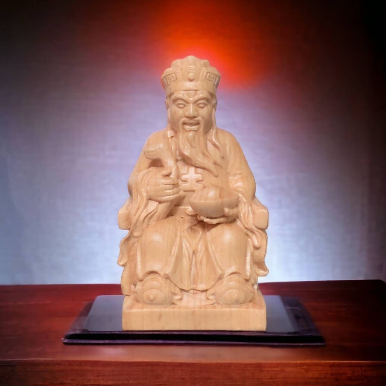 福德正神 土地公 實木雕刻 廟會模型神尊 模型神像 神明公仔 土地公公仔 小神尊 土地公神像 模型神尊 神明公仔