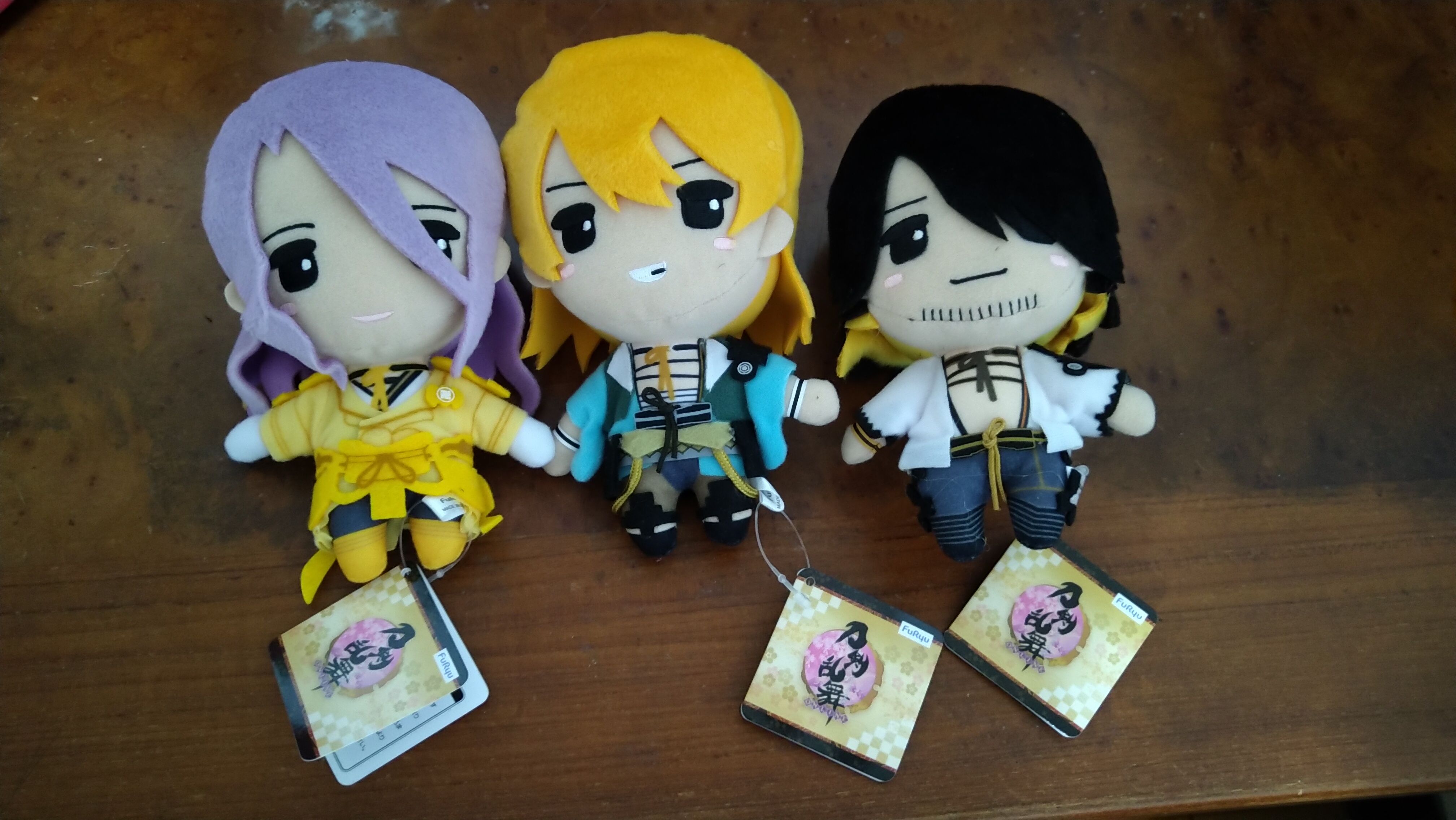 刀劍亂舞Furyu娃-虎徹組