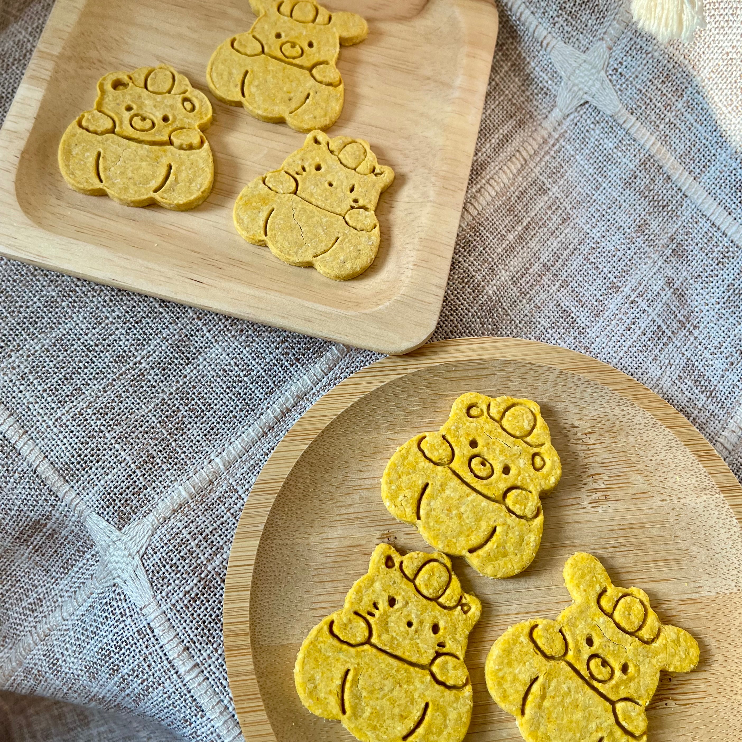 手工造型壓模餅乾