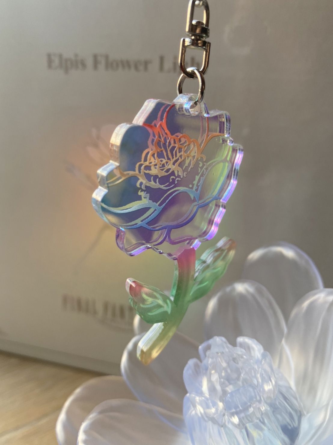 [FF14] エルピスの花 壓克力吊飾