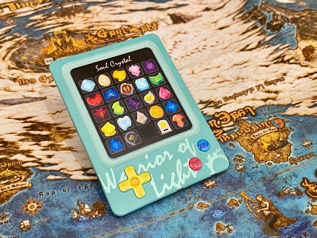 [FF14] 職業水晶 遊戲機徽章