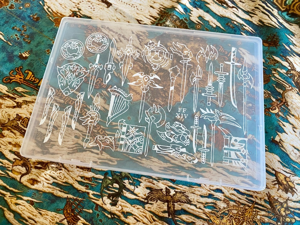 [FF14] 職業武器 A5收納盒