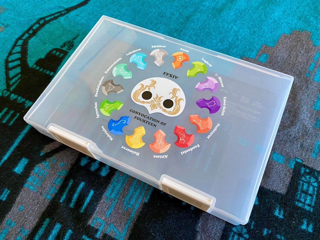 [FF14] 十四人委員會水晶 A5收納盒（白扣）