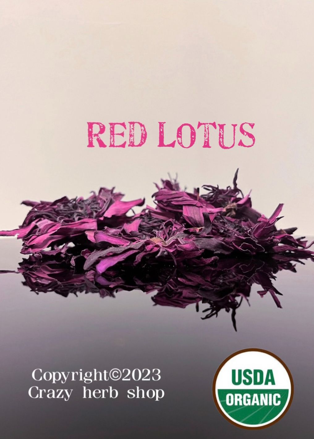 🌺 Red  lotus 埃及紅睡蓮 紅蓮花 5g