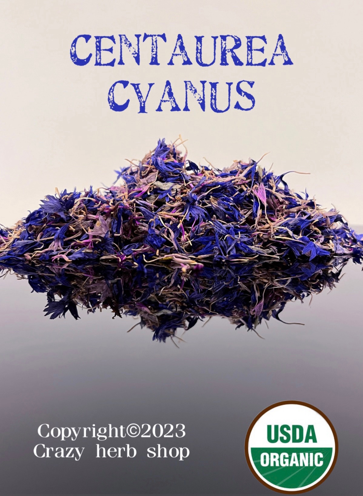 🎆  Cornflower矢車菊 10g Centaurea cyanus