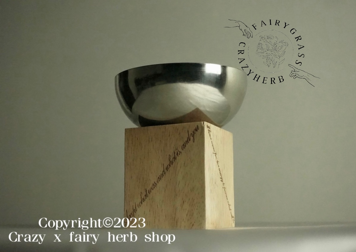 🥣 質感櫸木不銹鋼燃燒淨化器皿 燃燒草木淨化 收納擺設