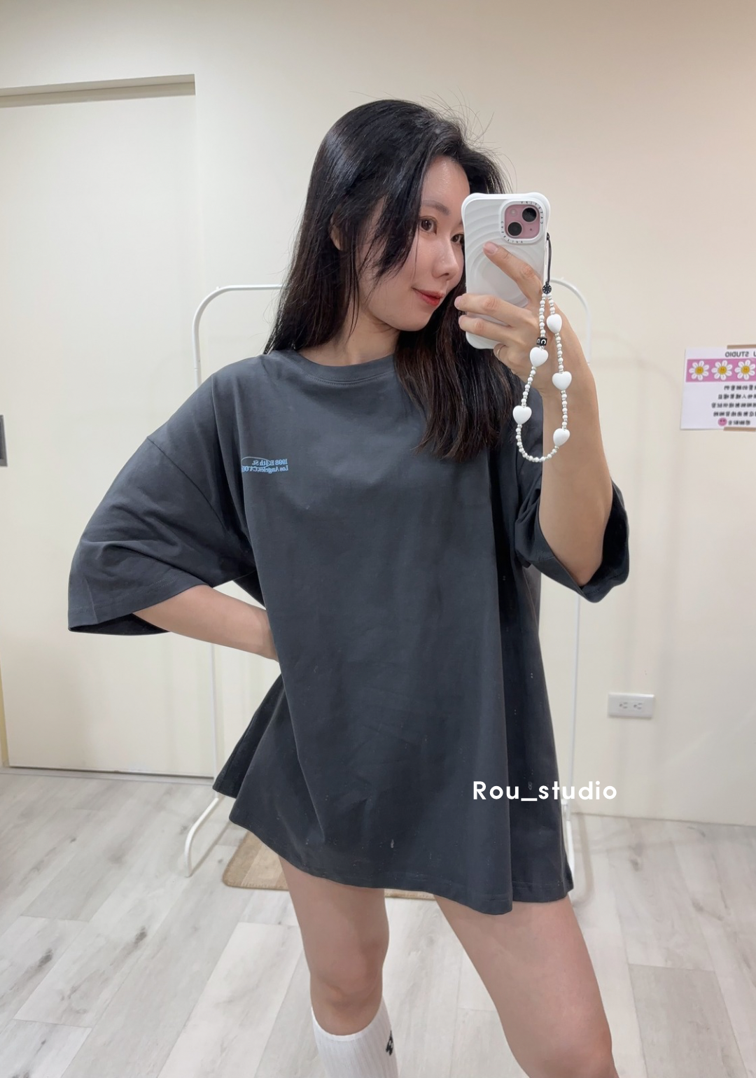 美式休閒字母Tee