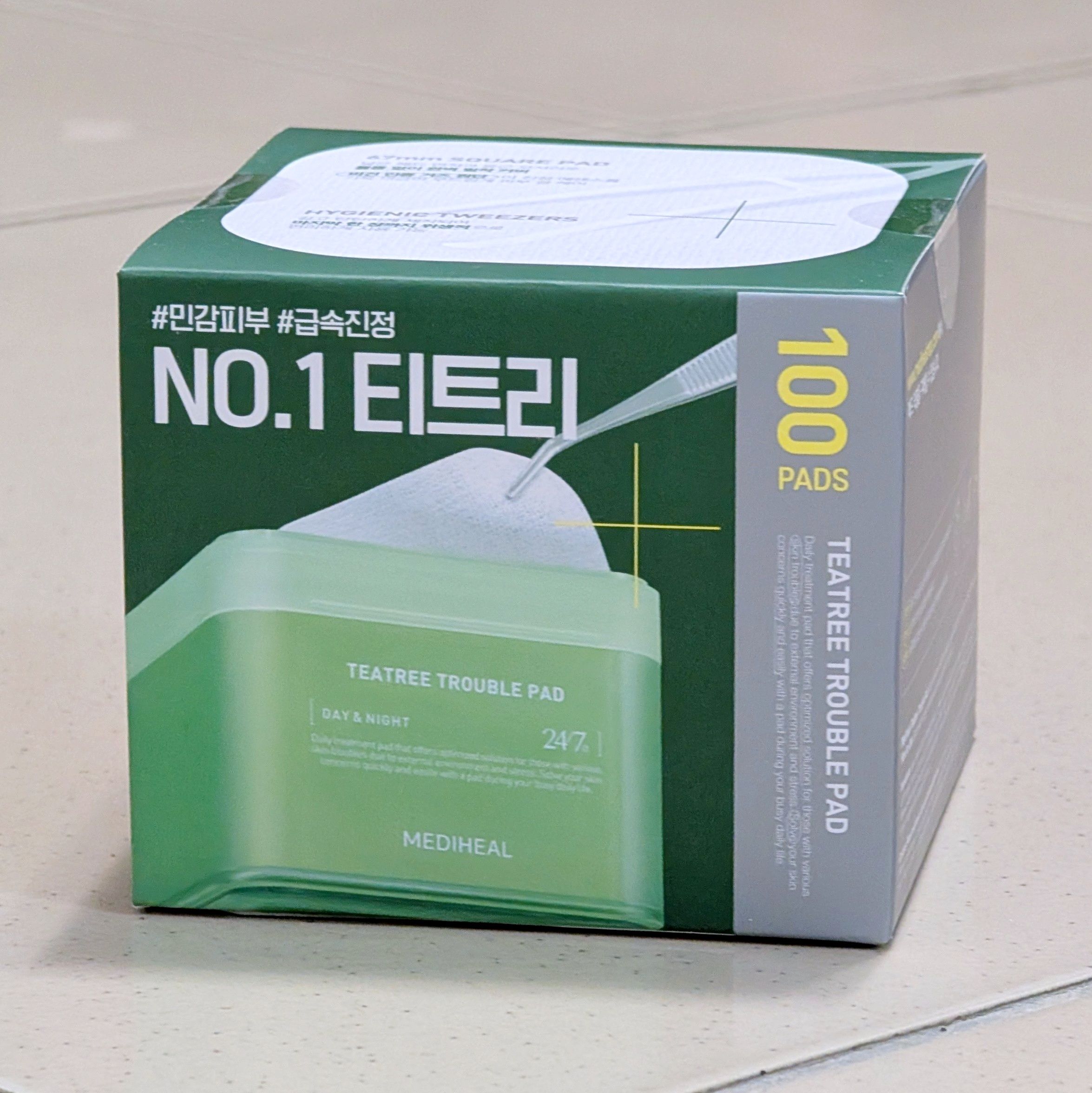 Mediheal 茶樹配方 棉片_面膜