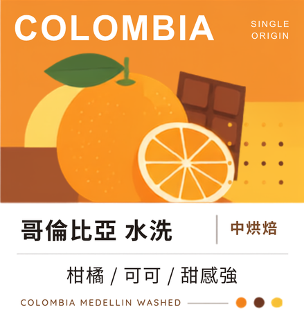 哥倫比亞 | 梅德琳・水洗・中烘焙