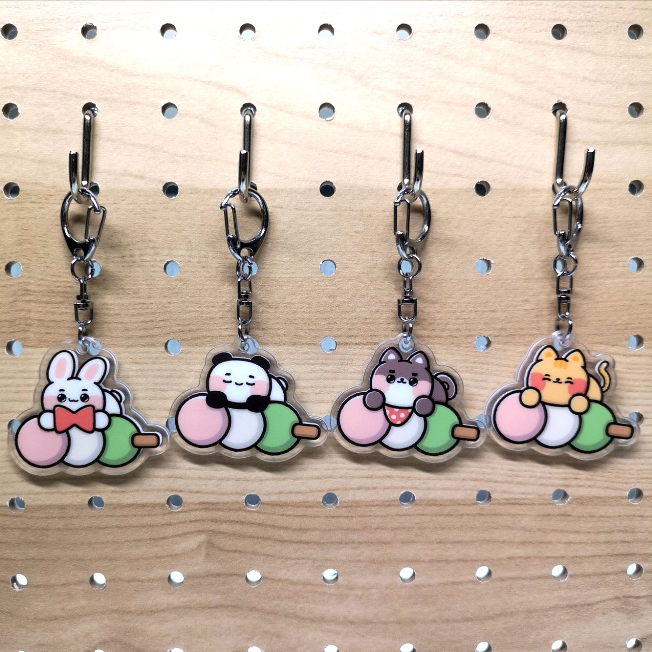 〔裝飾配件 - 糰子星球〕 壓克力吊飾 - 共4款