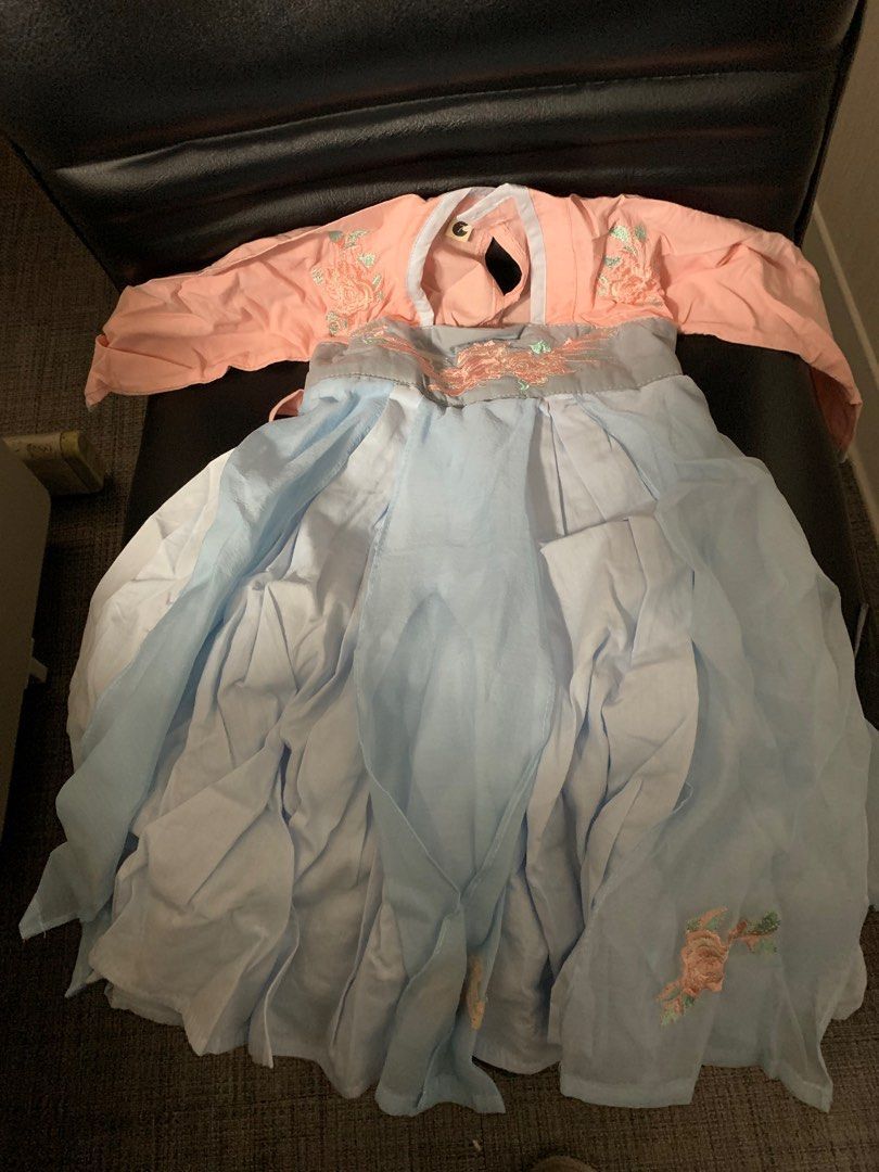 兒童漢服送髮夾