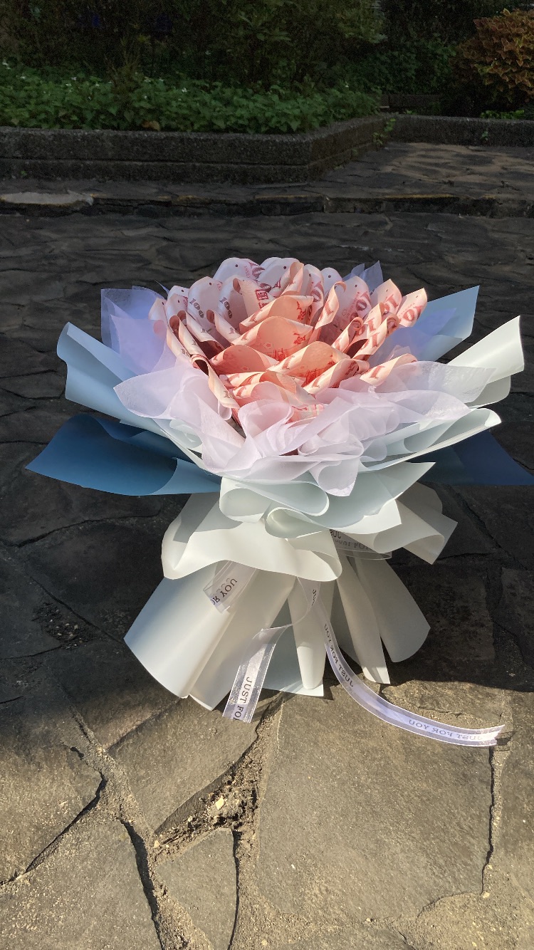 有錢花 鈔票花束
