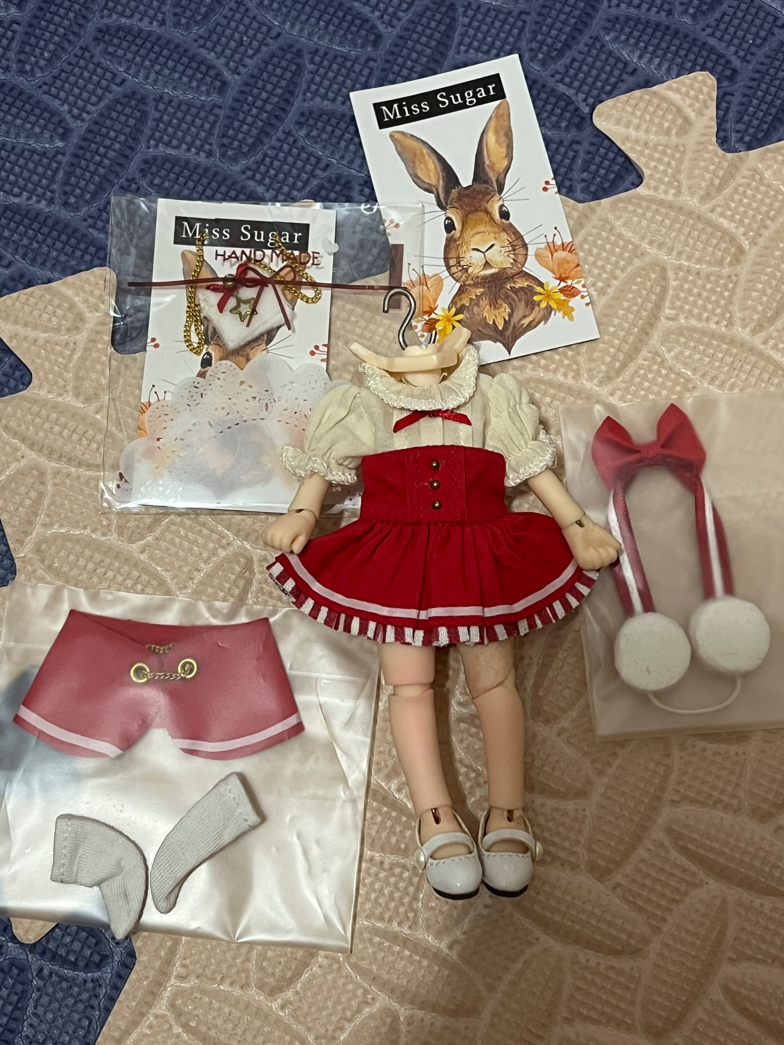 Ob11淘宝手作miss sugar 坩埚 娃衣套組