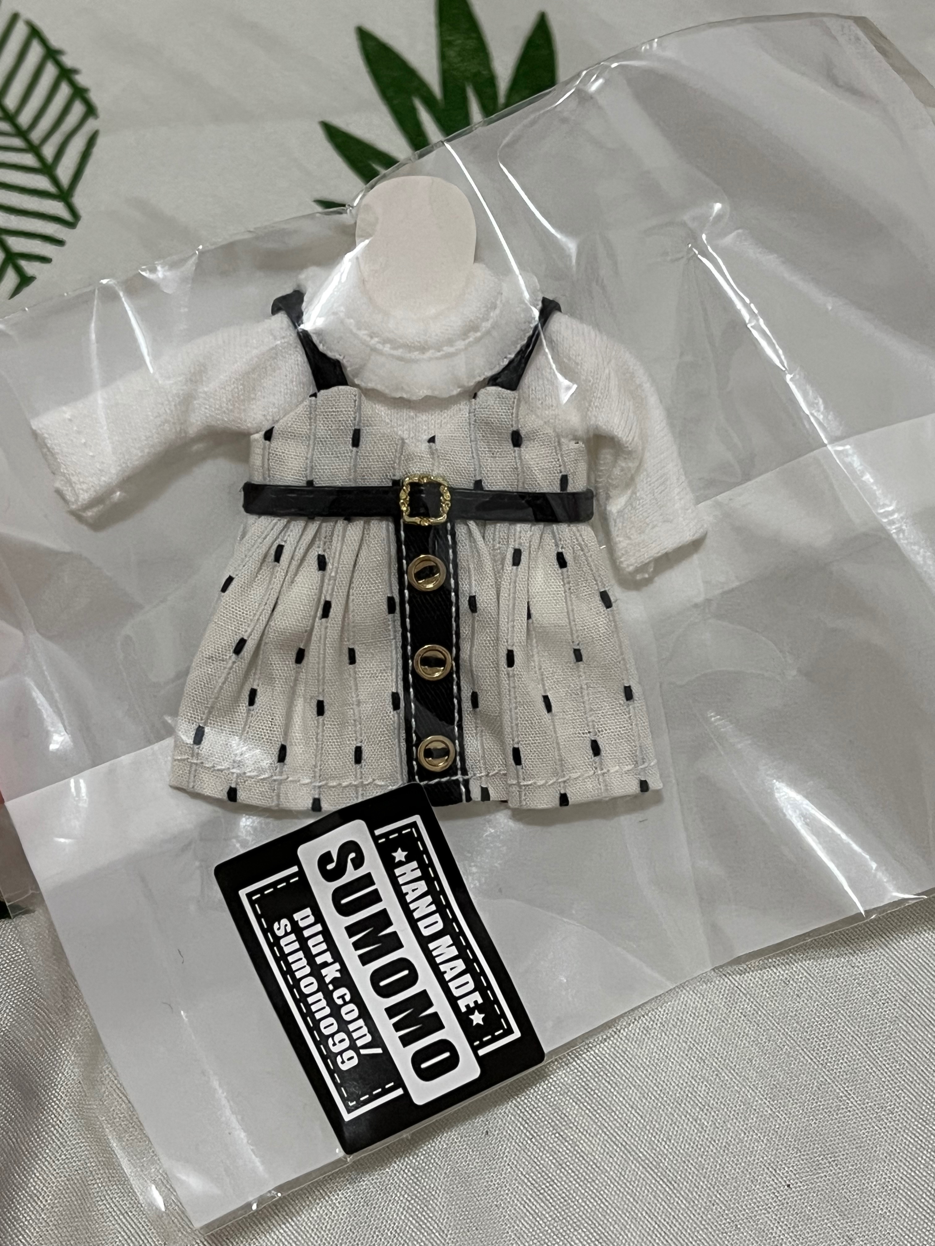 Ob11 全新 點點洋裝組合