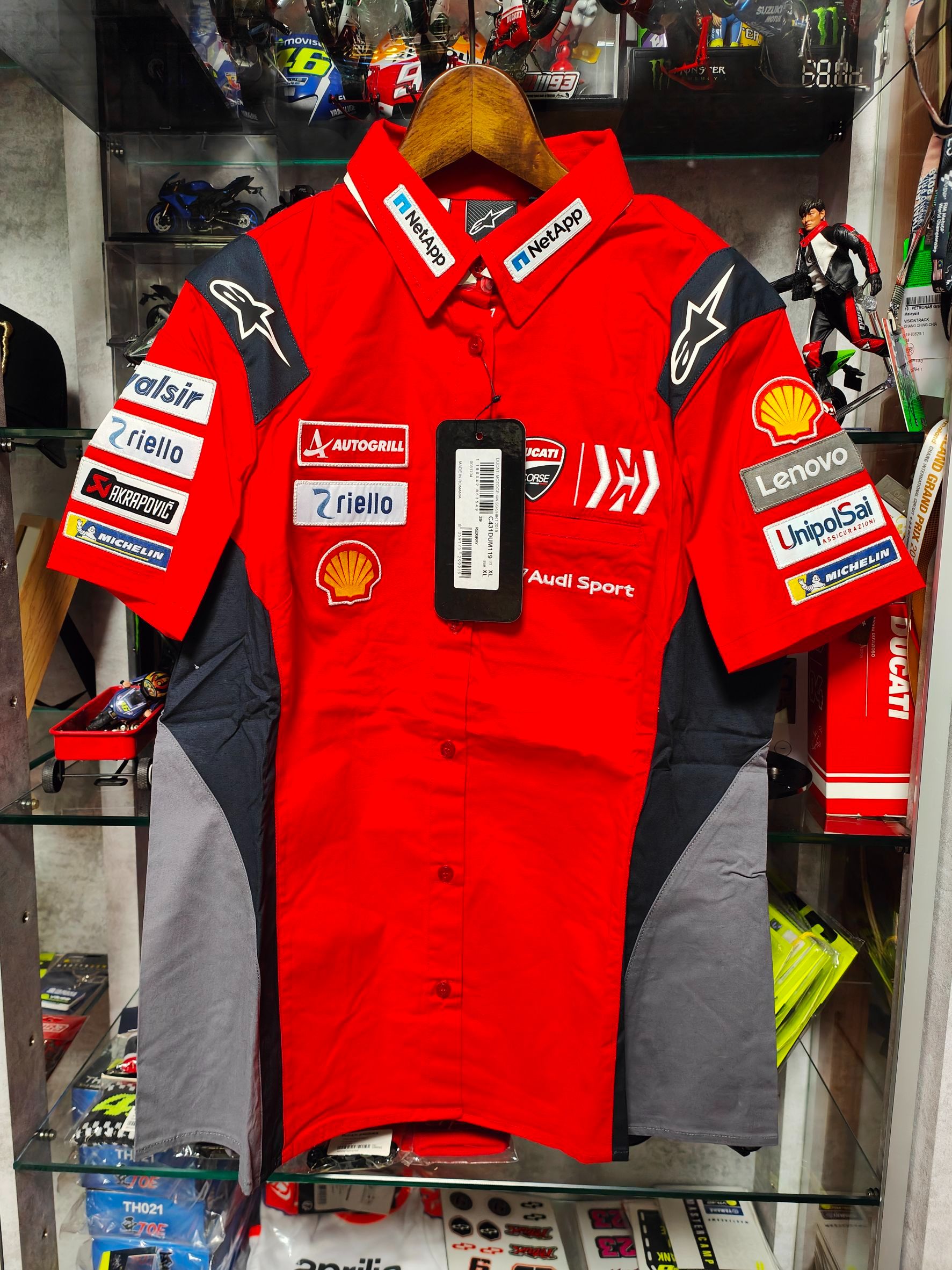 2019 上半年 有商版本 DUCATI 車隊經理 襯衫 （女款） 非市售款
