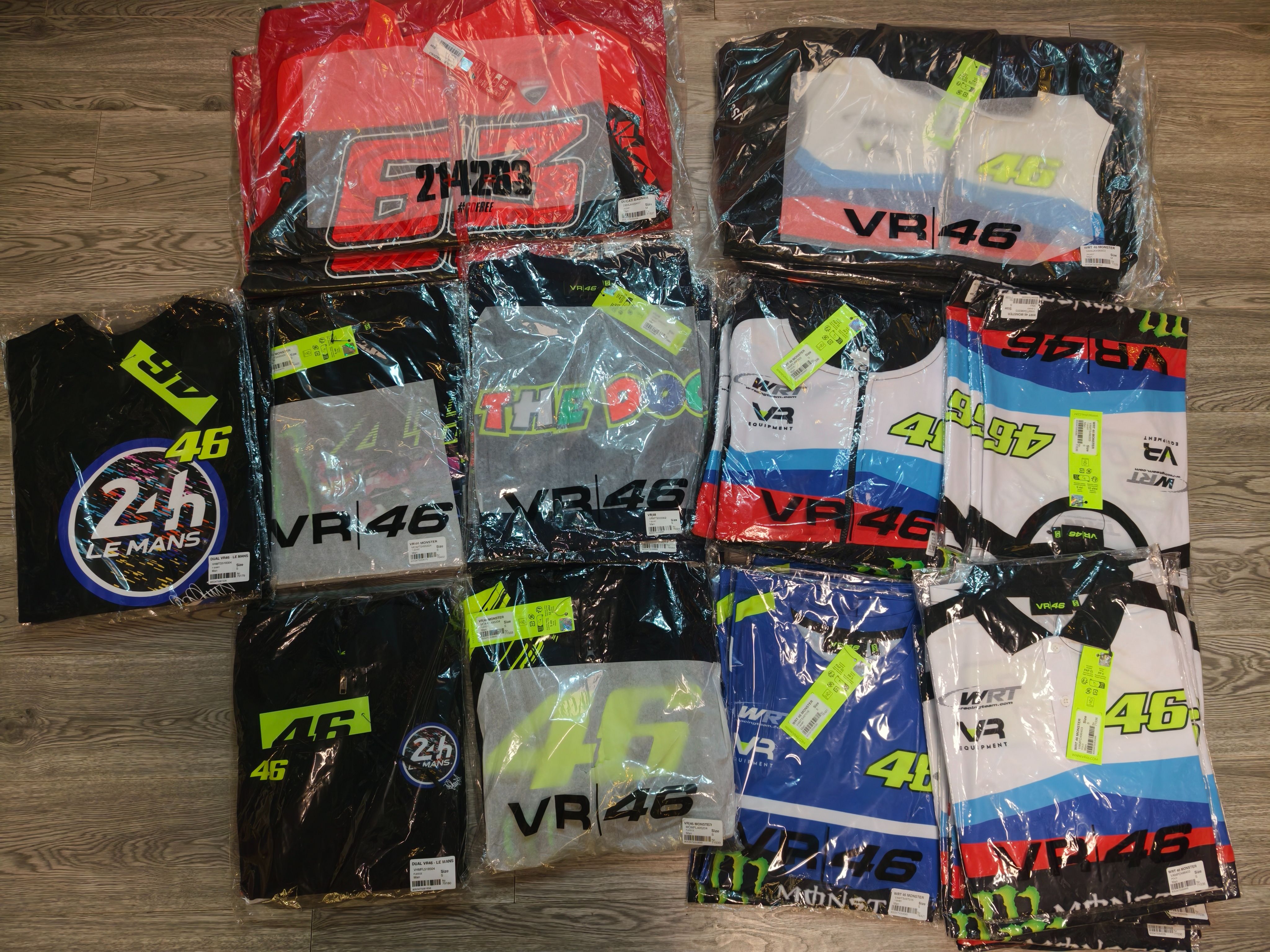 VR46 零碼庫存 出清系列