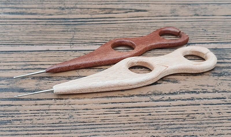 原住民勾針 鉤針 握柄鉤針 背袋鉤針 羊角鉤針