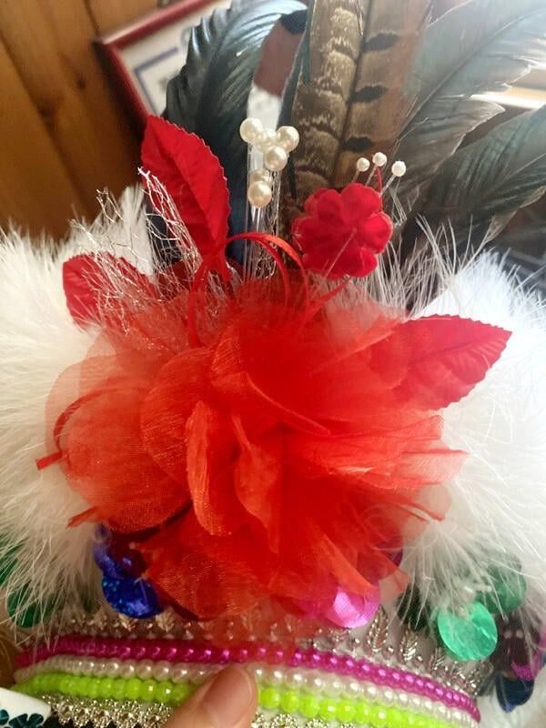 原住民花飾 阿美族 卑南族 頭飾 頭花 新娘花飾