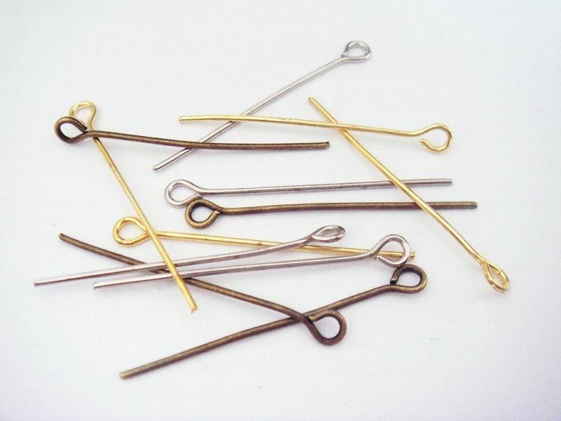 金色 銀色 古銅色 9針 32mm*0.65mm 約55根