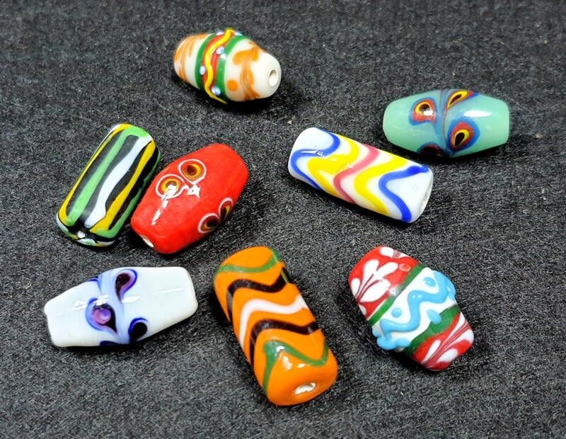 原住民琉璃珠/月牙之珠/織工之珠勇士之珠/孔雀之珠/土地之珠/日光之珠/蝶蛹之珠/淚痕之珠 琉璃珠