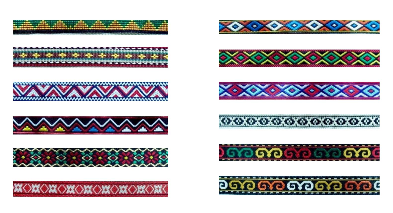 原住民織帶 圖騰 電腦繡織帶