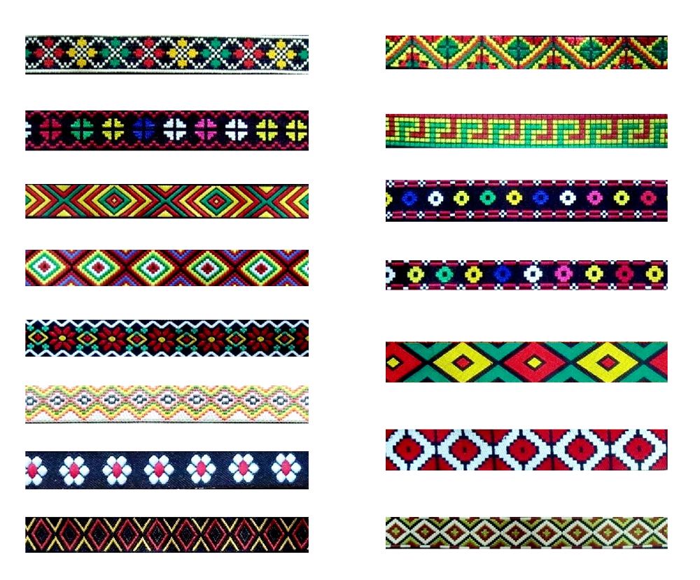 原住民織帶 圖騰 電腦繡織帶