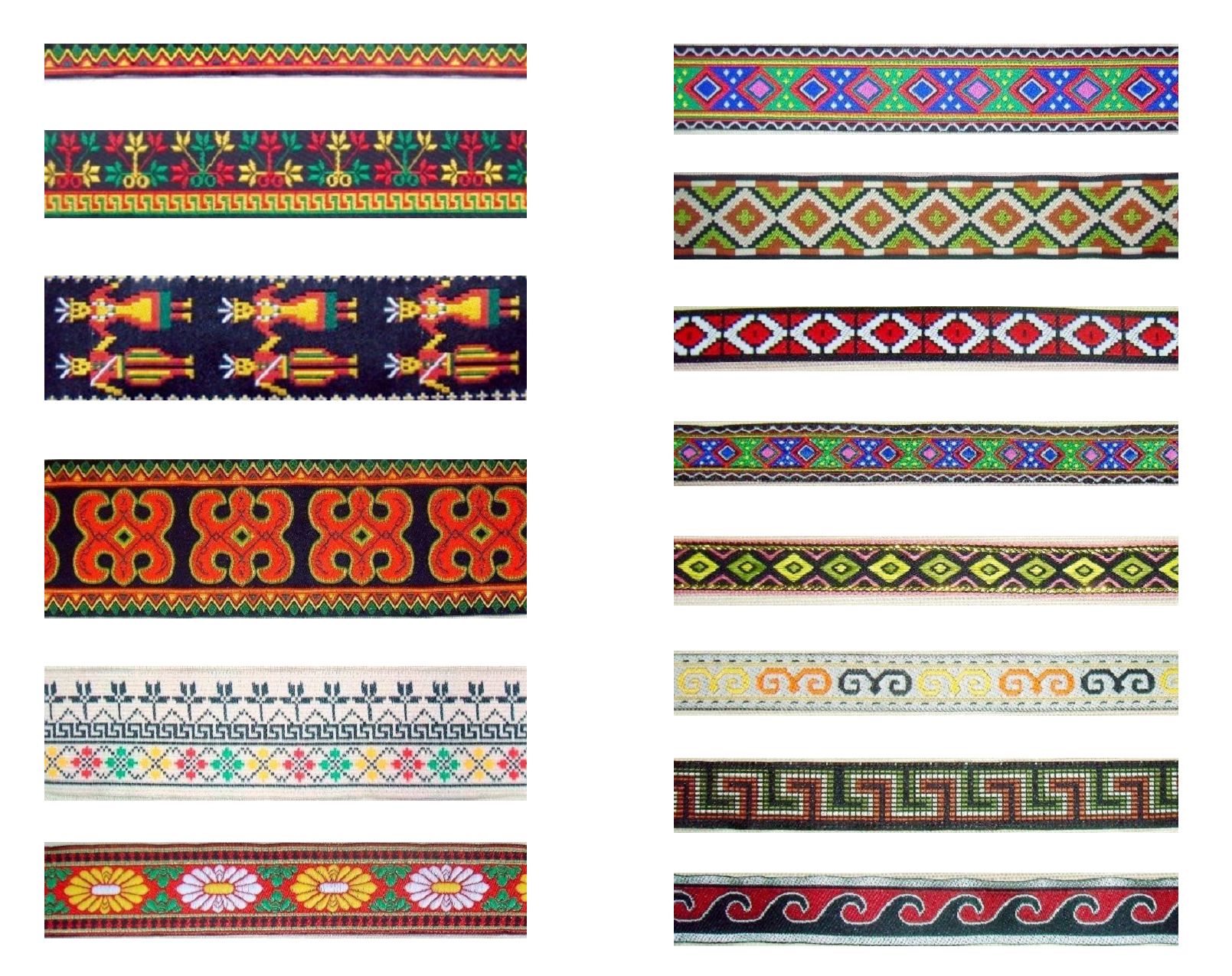 原住民織帶 圖騰 電腦繡織帶 飾條 提帶 台灣製造