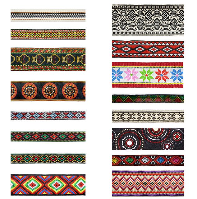 原住民織帶 圖騰 電腦繡織帶 台灣製造