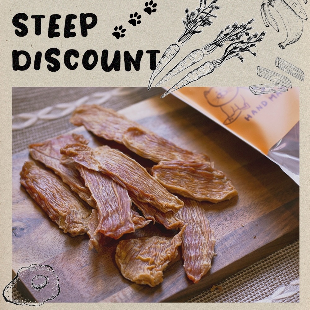 超值包👍🐾初見寵物100%手工零食 原味雞肉乾 零嘴 寵物零食 狗零食 貓零食