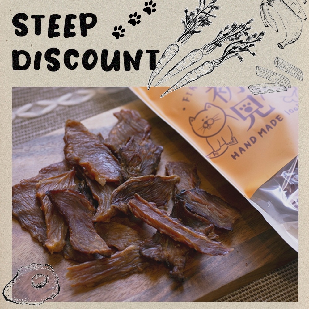 超值包 豬寶寶肉片 🐾初見寵物100%手工零食 原味豬 毛孩 寵物 零嘴 寵物零食 狗零食 貓零食 手工零食 豬肉片