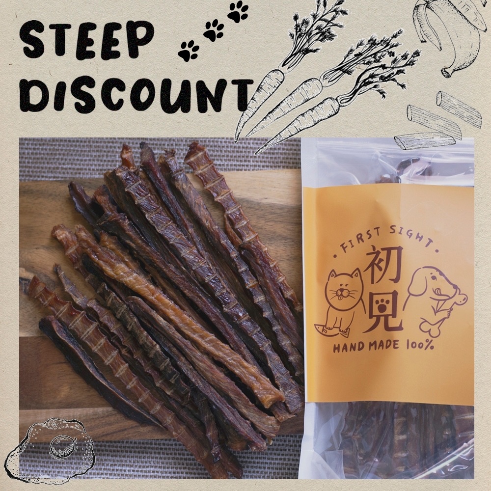 超值包 豬寶寶肉條 🐾初見寵物100%手工零食 原味豬 毛孩 寵物 零嘴 寵物零食 狗零食 貓零食 手工零食 豬肉條