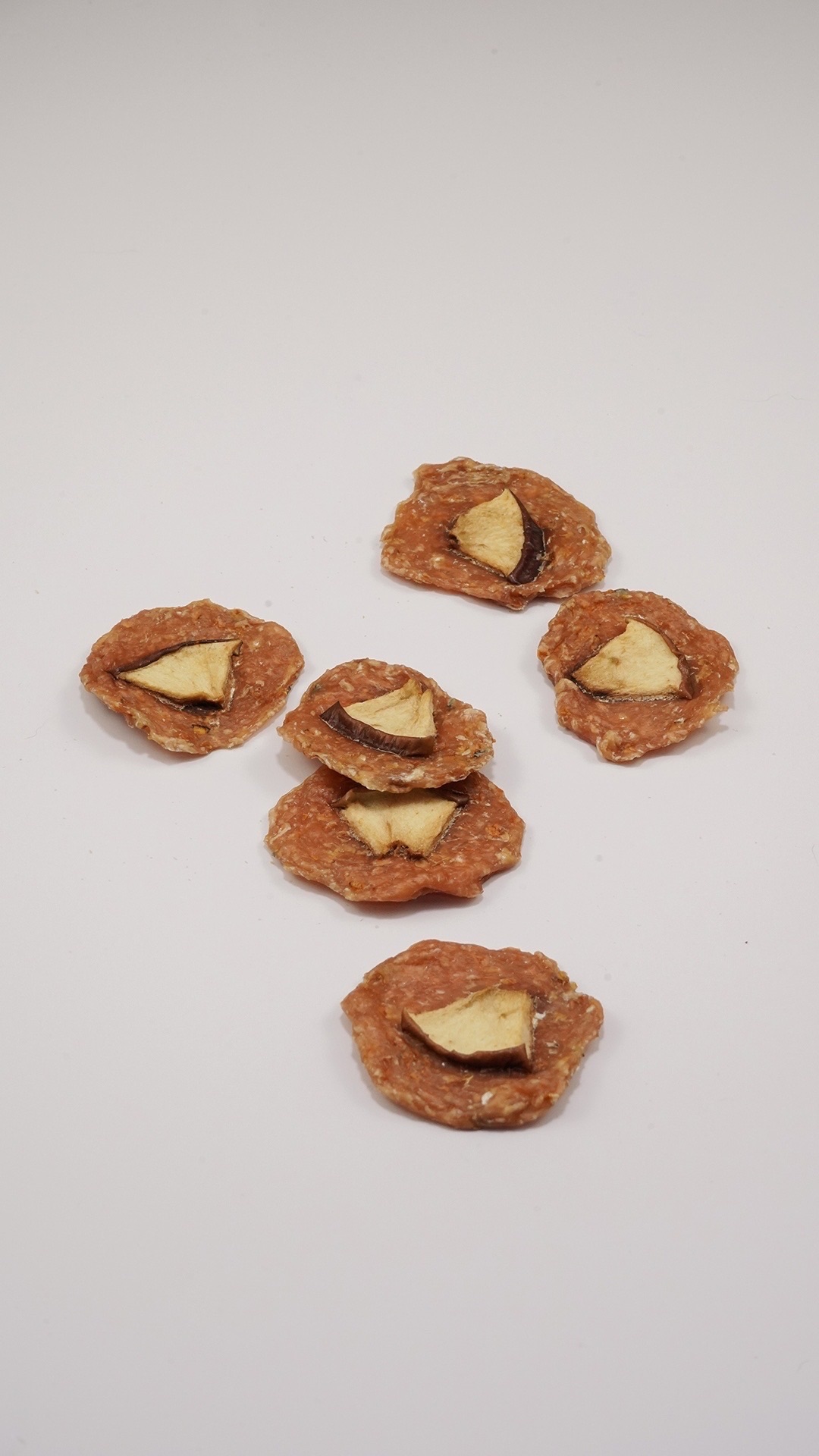 🐾初見寵物100%手工零食 南瓜蘋果雞肉餅 毛孩 寵物 零嘴 寵物零食 狗零食 貓零食 手工零食 雞肉乾