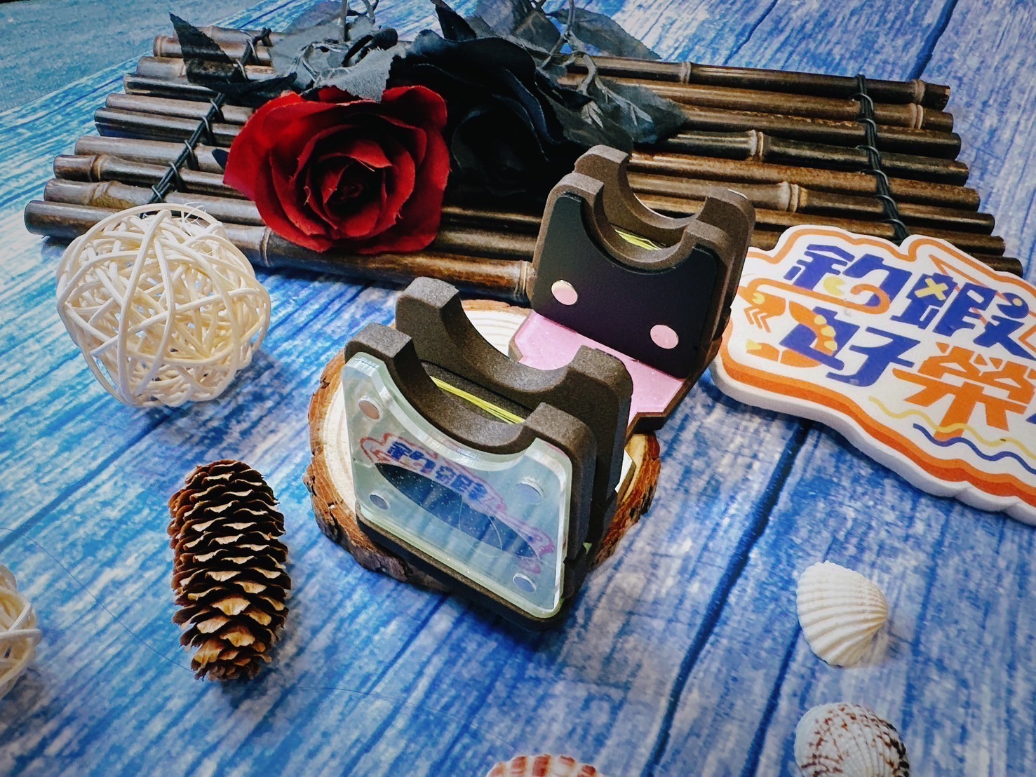 釣蝦好榮易｜置竿架馬卡龍兩用