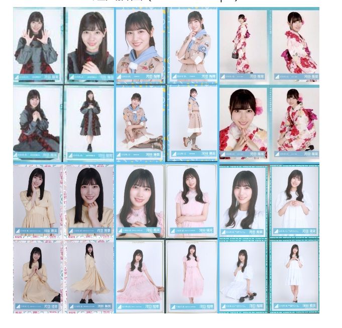 日向坂46 河田陽菜 生寫真 （按選項有圖片）