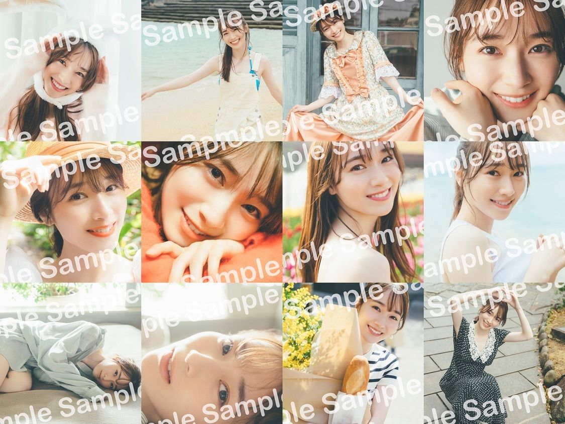 守屋麗奈  写真集 特典明信片