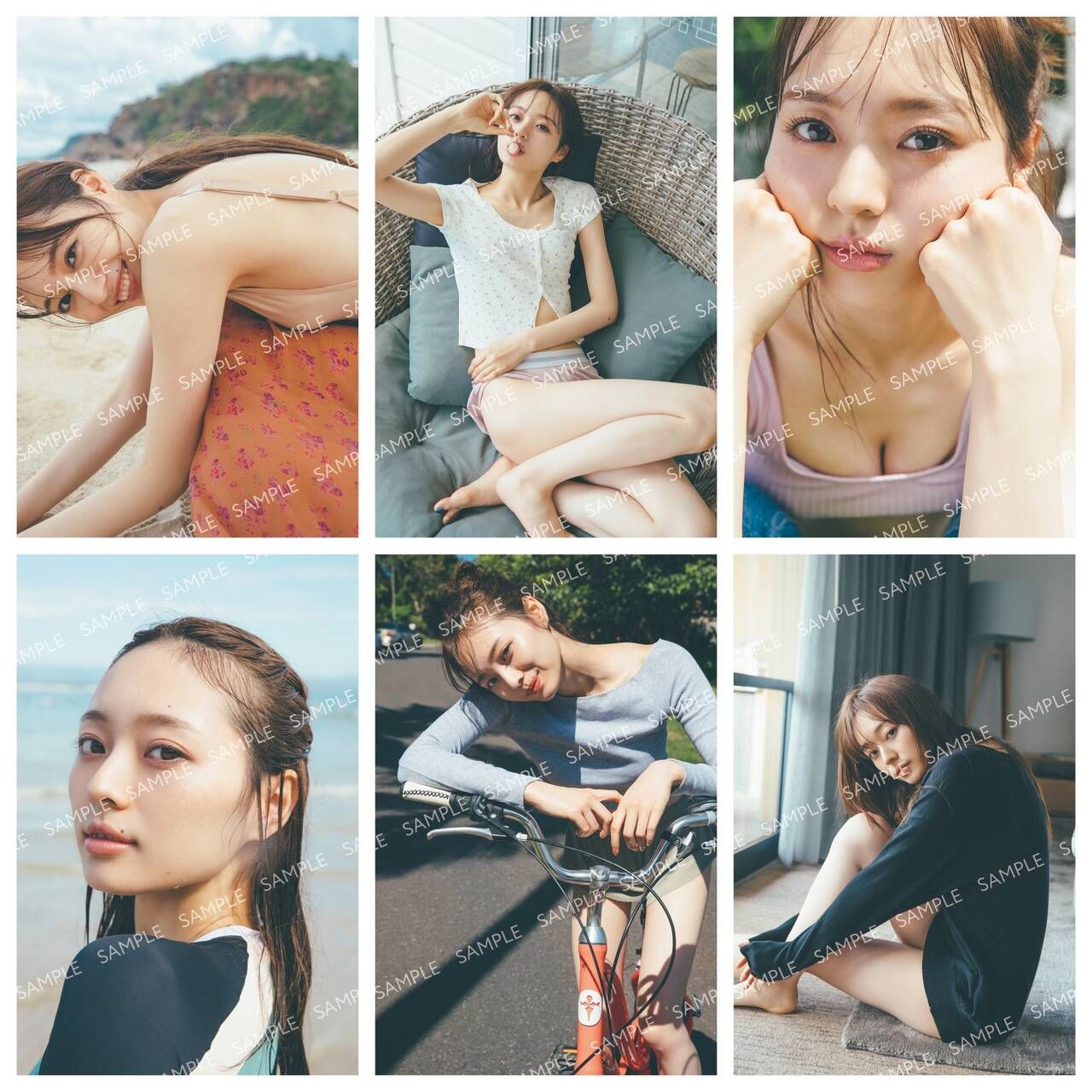 乃木坂46 梅澤美波 写真集 特典明信片