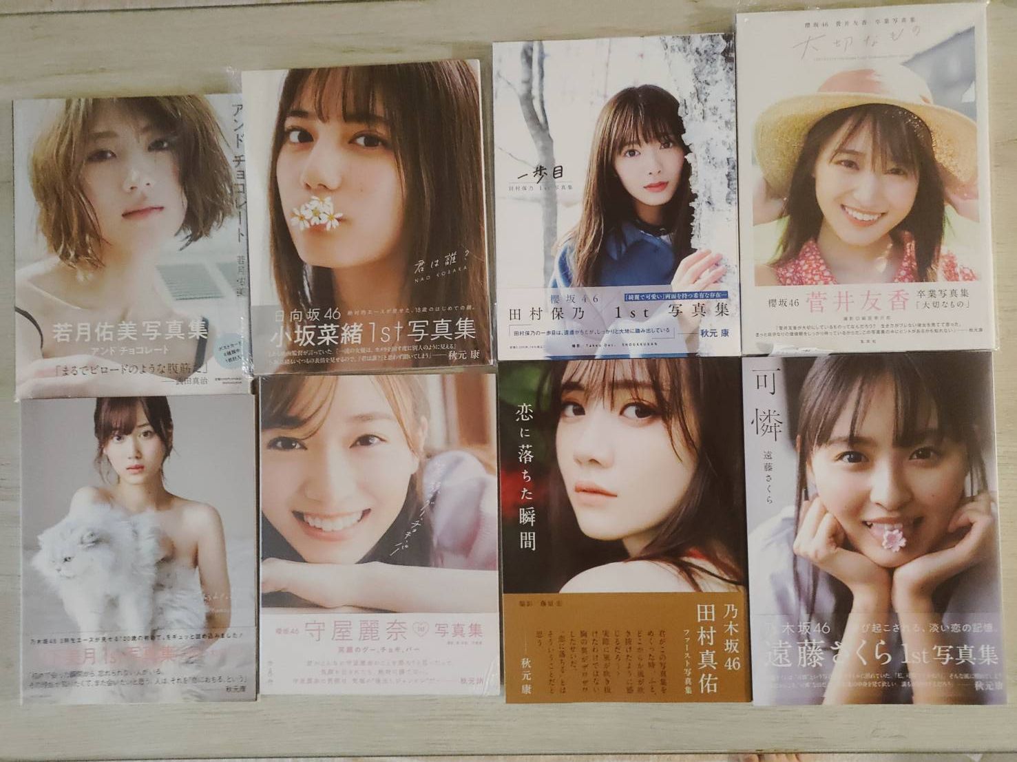 （2手現貨） 乃木坂46 櫻坂46 日向坂46 寫真集 部分附特典