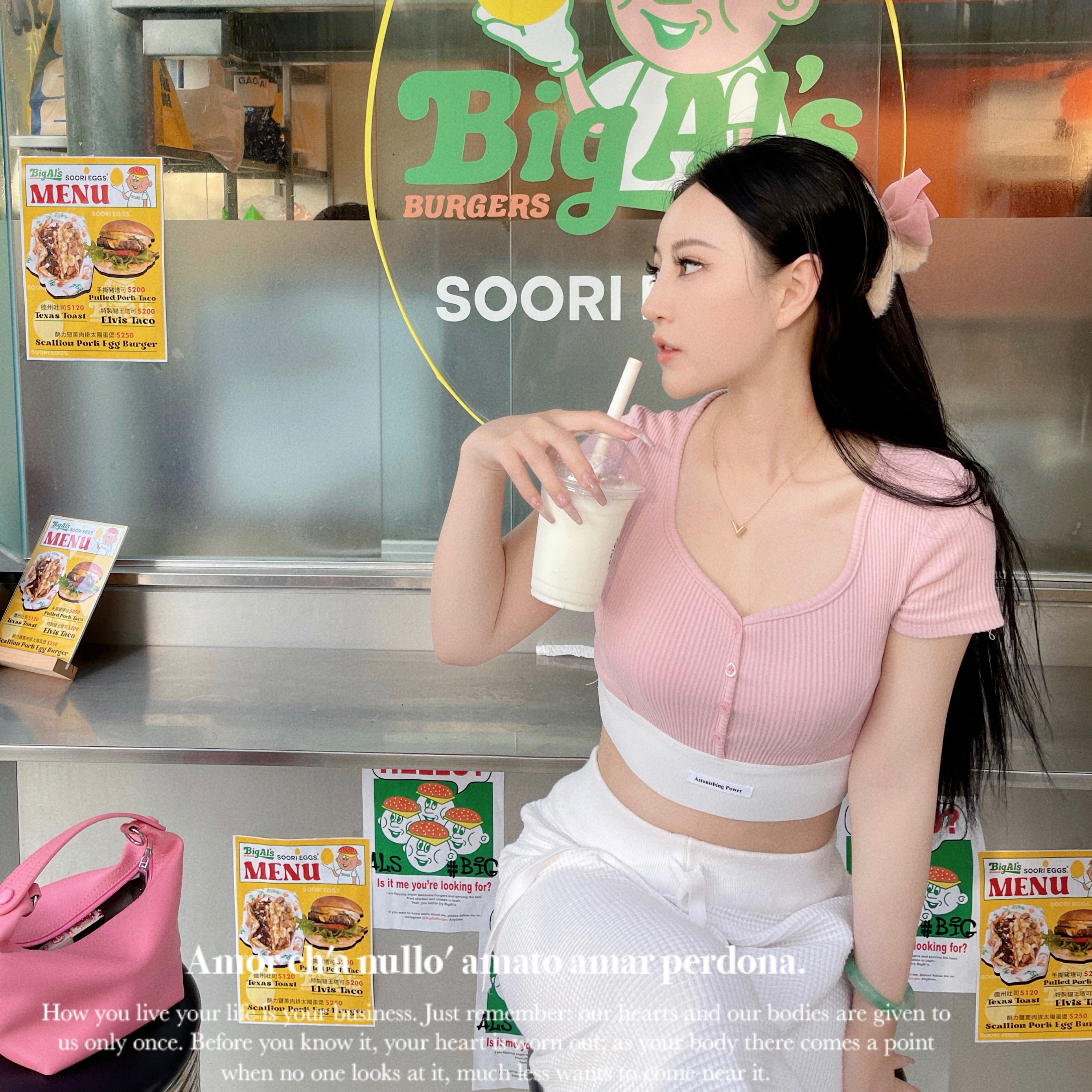 預購 / 美式甜心短版上衣