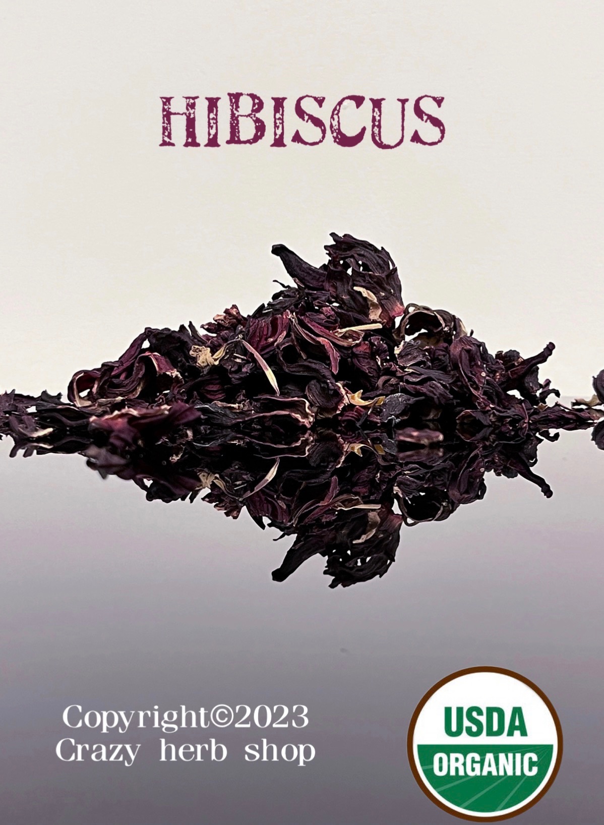 🌺  Hibiscus 洛神花 10g 放鬆 飲茶 花草