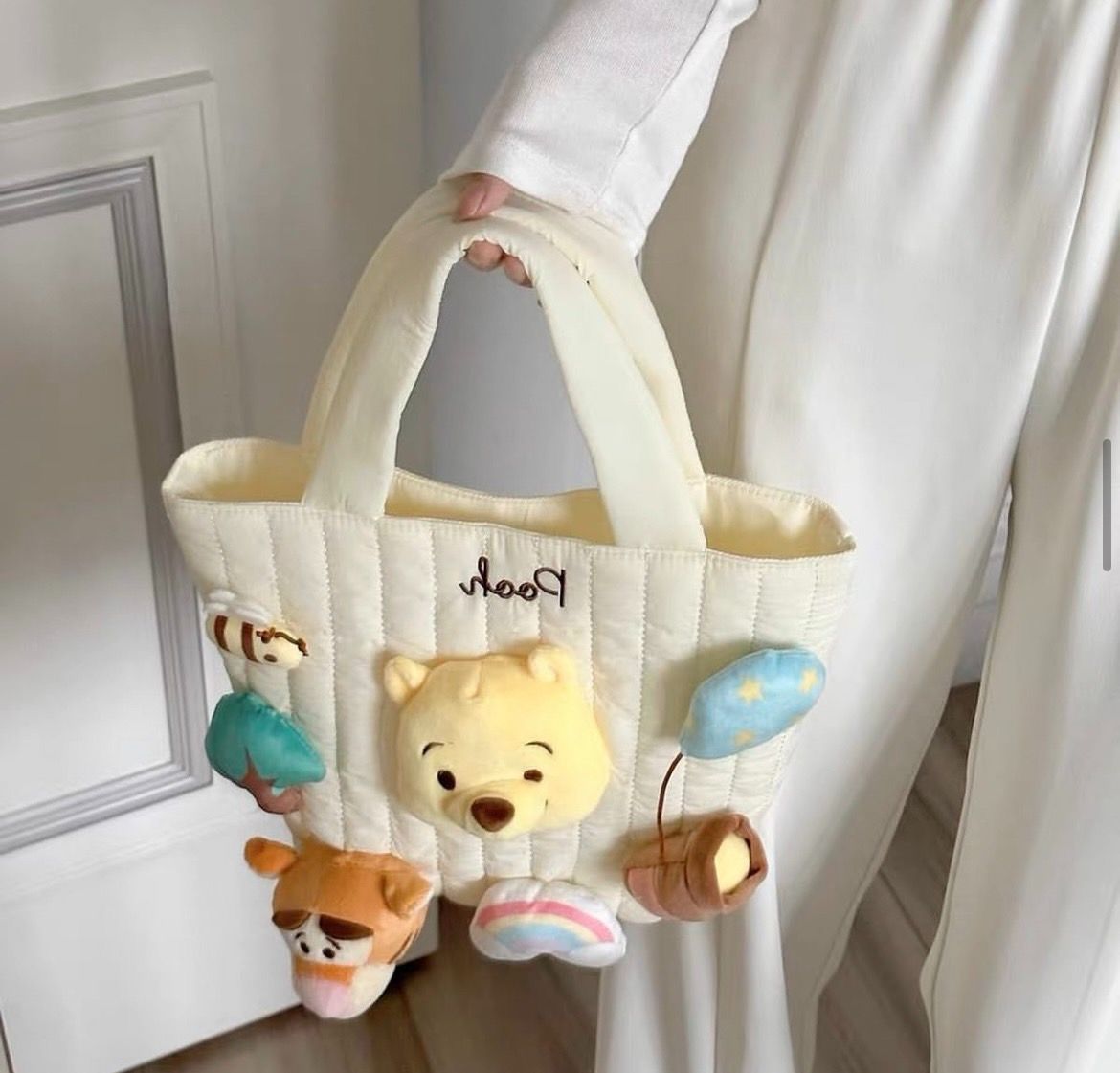 迪士尼正版授權 毛絨手拿包