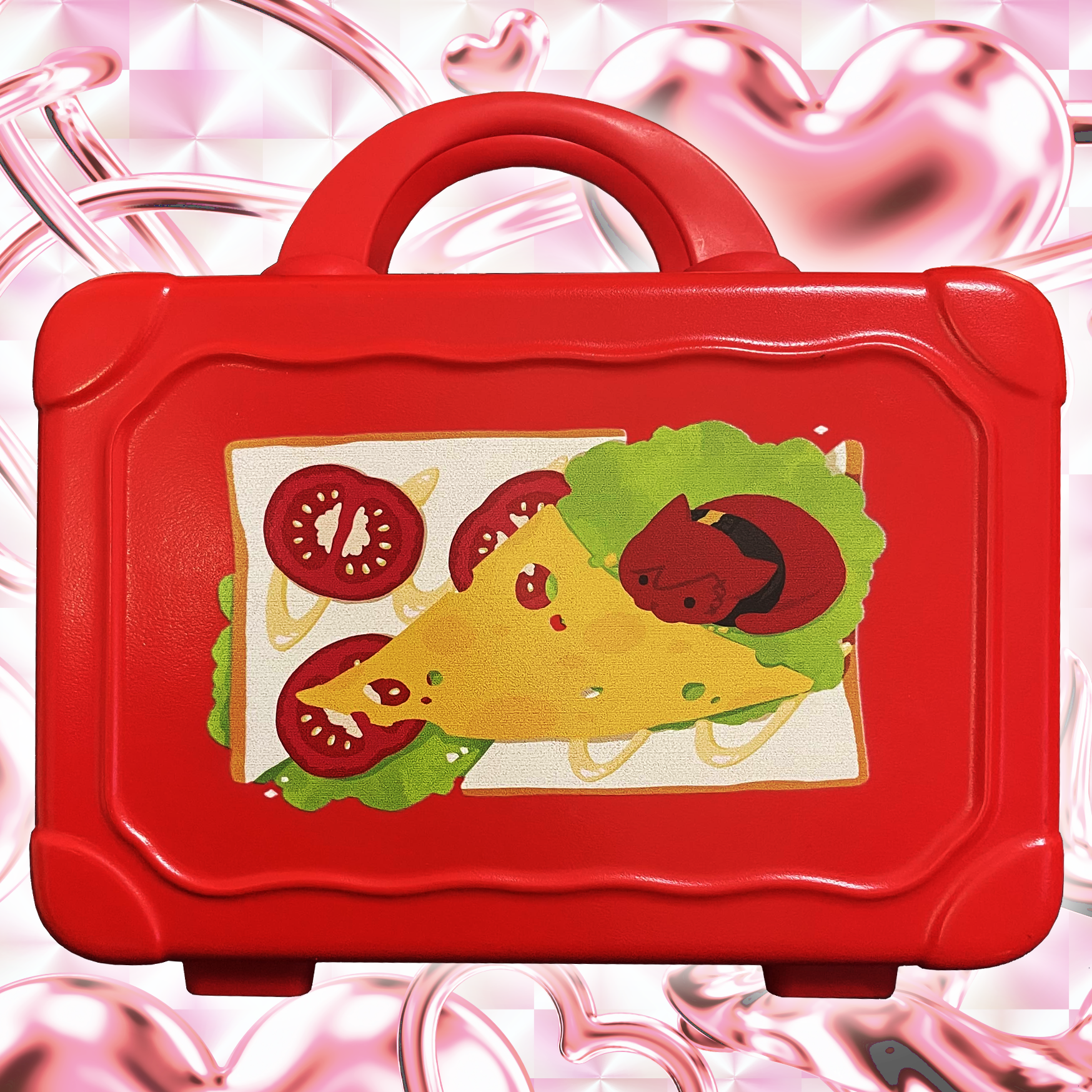 小紅貓14吋手提行李箱預購