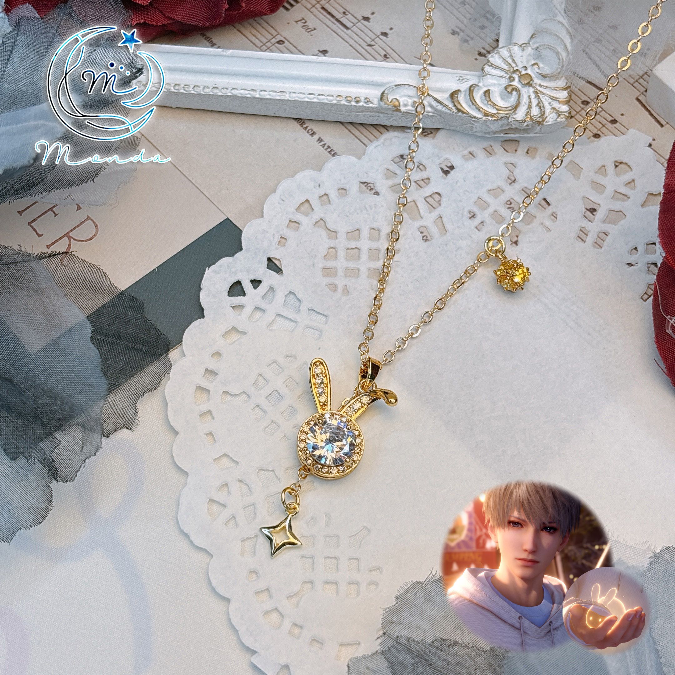 【現貨/預購】戀與深空｜沈星回丨流光輕躍｜衍生項鍊