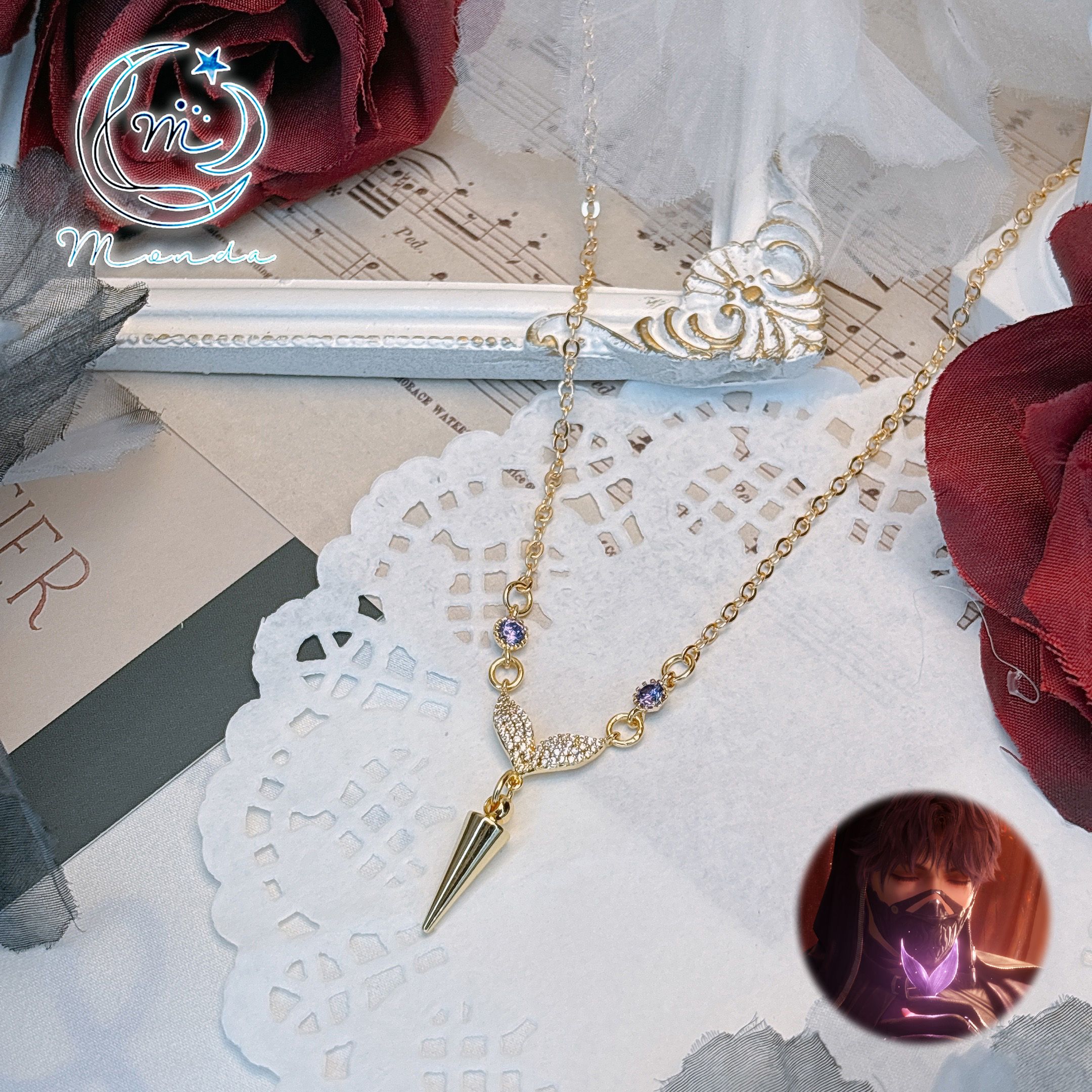 【現貨/預購】戀與深空｜祁煜丨深海潛行者丨魚尾鏢｜衍生項鍊