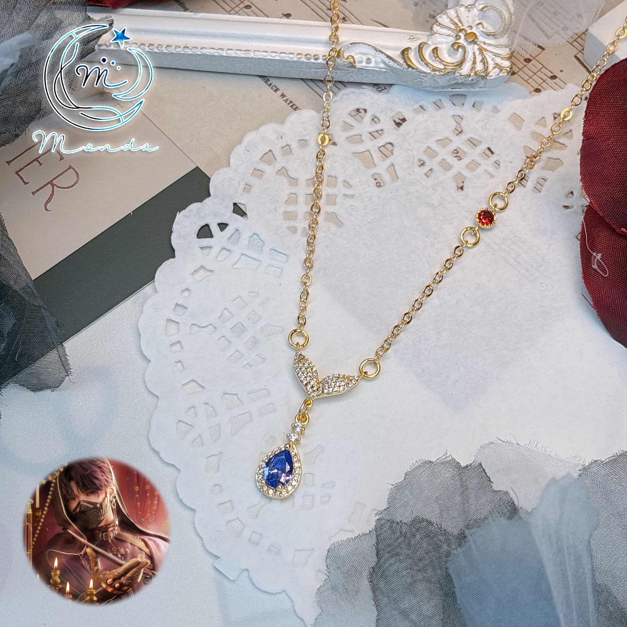 【現貨/預購】戀與深空｜祁煜丨深海潛行者丨水滴｜衍生項鍊