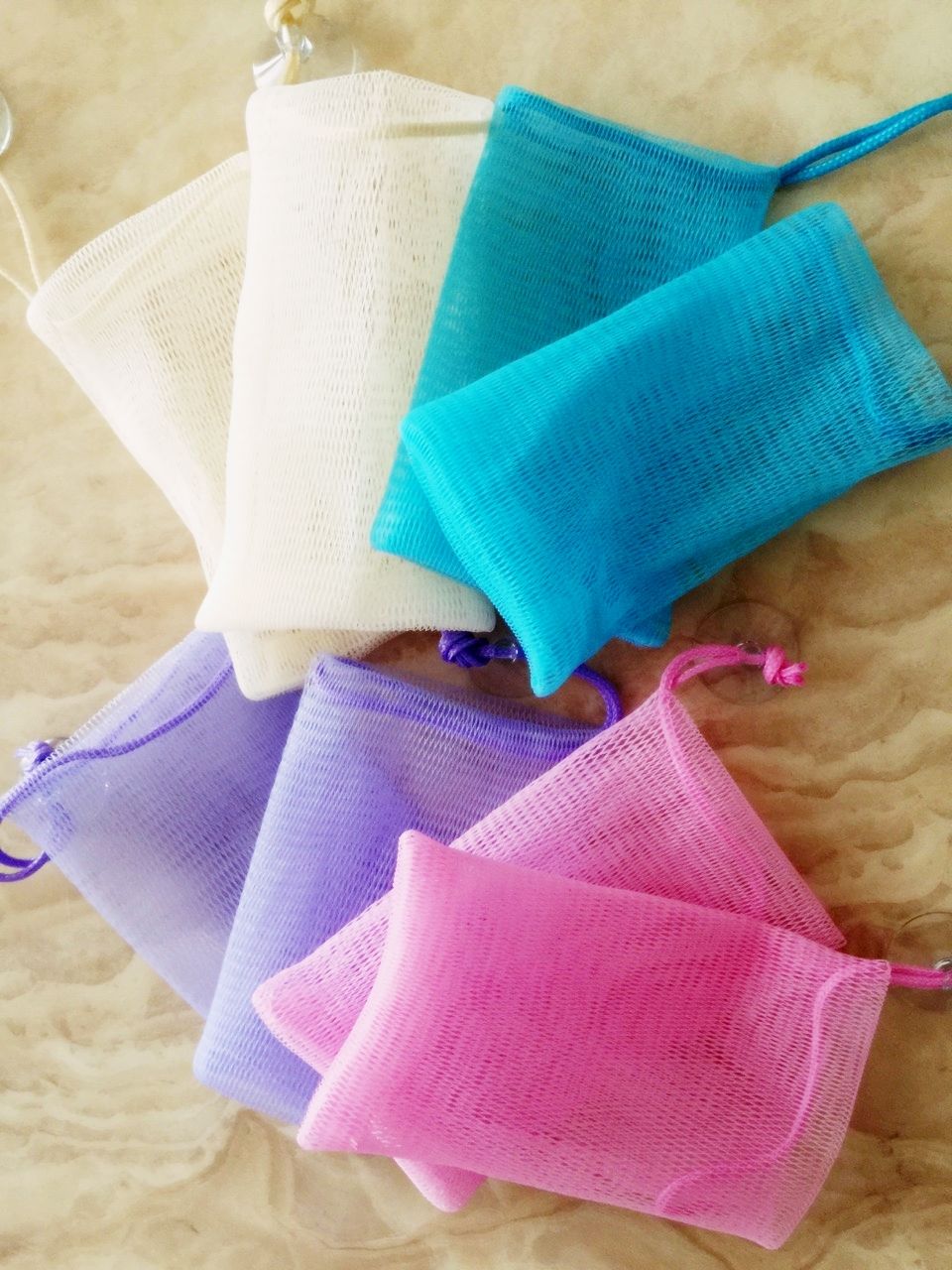 （附發票）吸盤肥皂袋（一組12入100）香皂袋.香皂網.肥皂網.起泡網