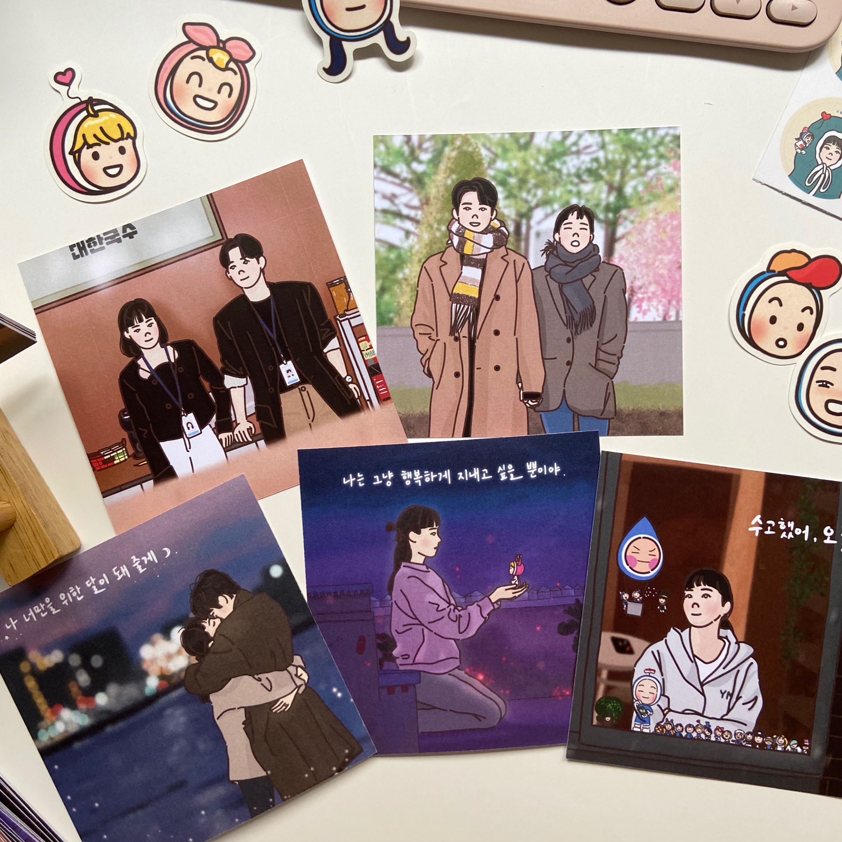 🩷 柔美的細胞小將2 明信片（5款）｜heehee’s