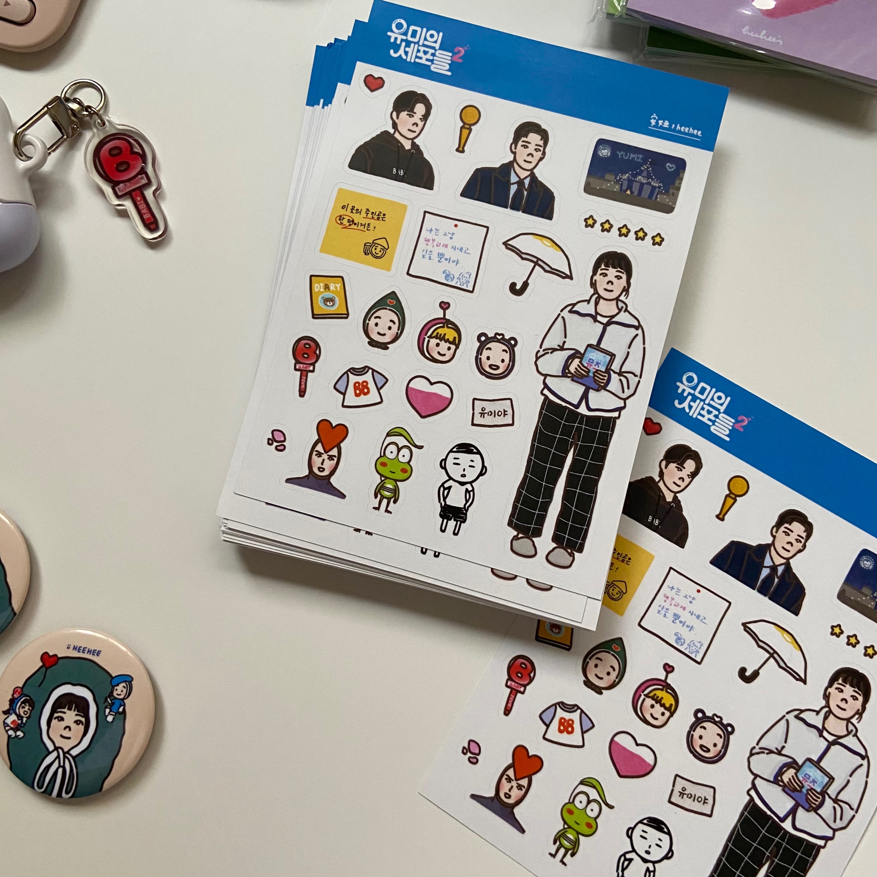 🩷 柔美的細胞小將2 貼紙｜heehee’s