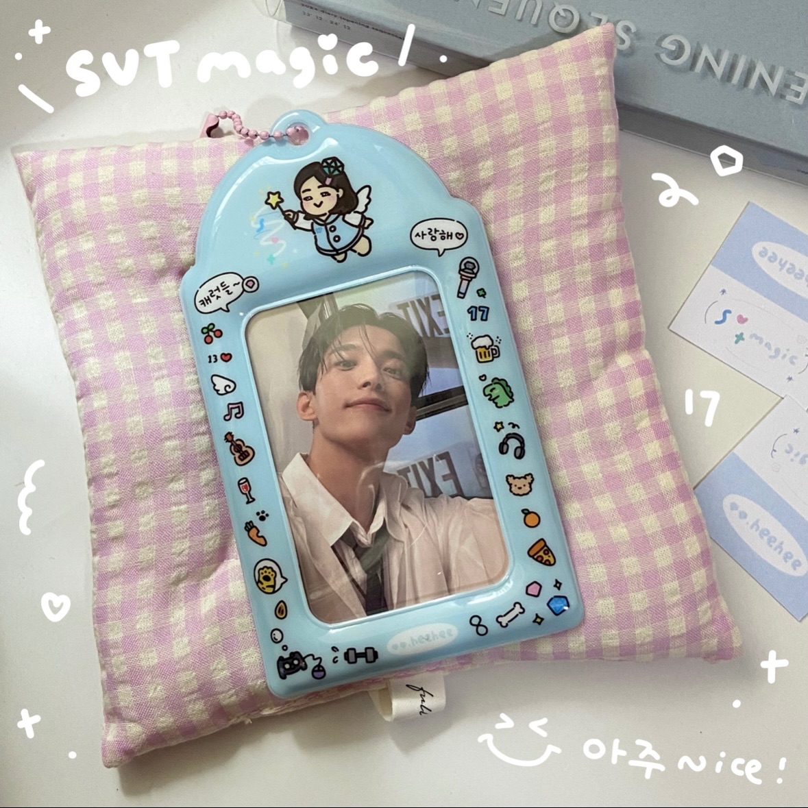 🪄 SVT magic 卡套（可放入硬卡套）