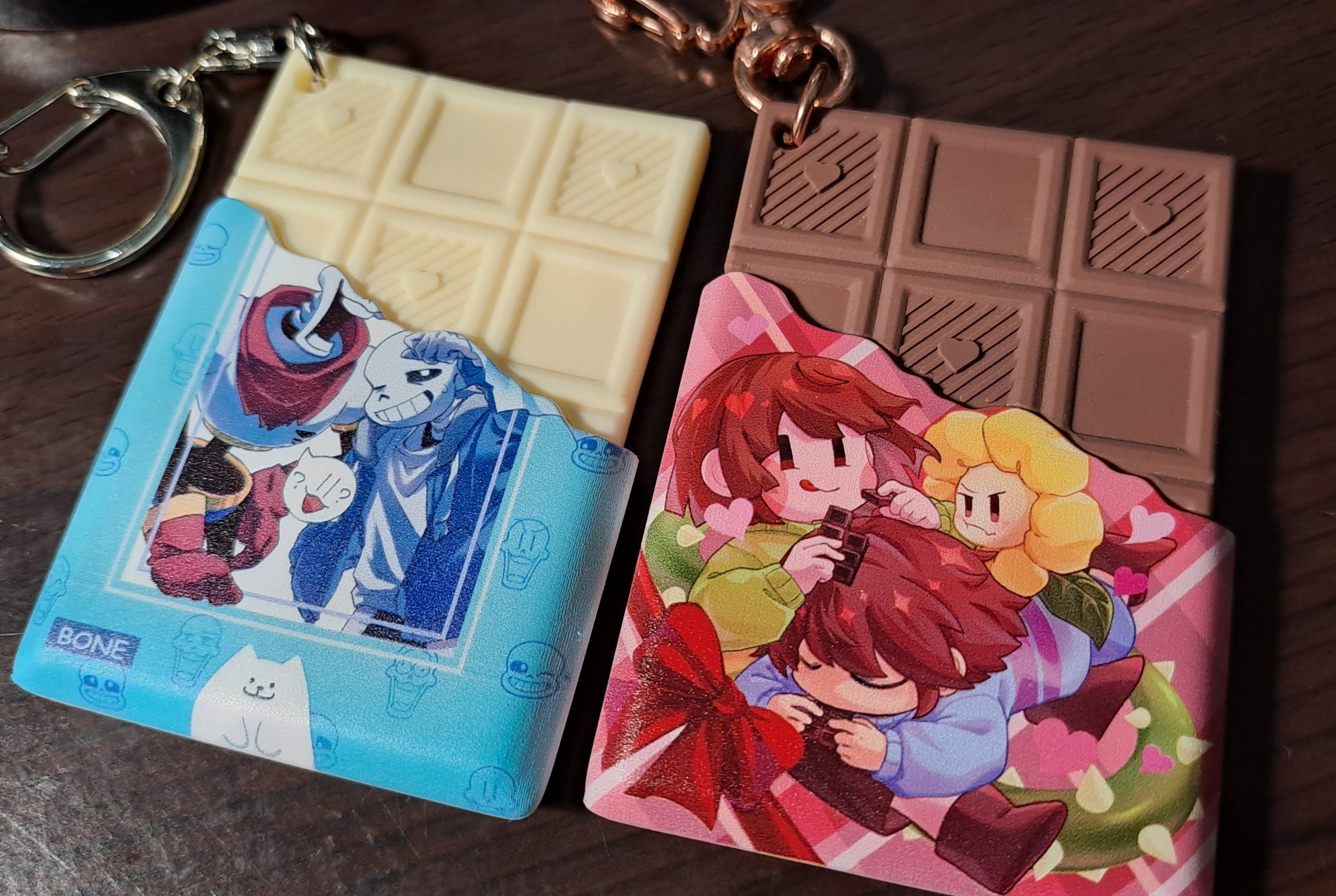 UT-人類組巧克力軟膠吊飾