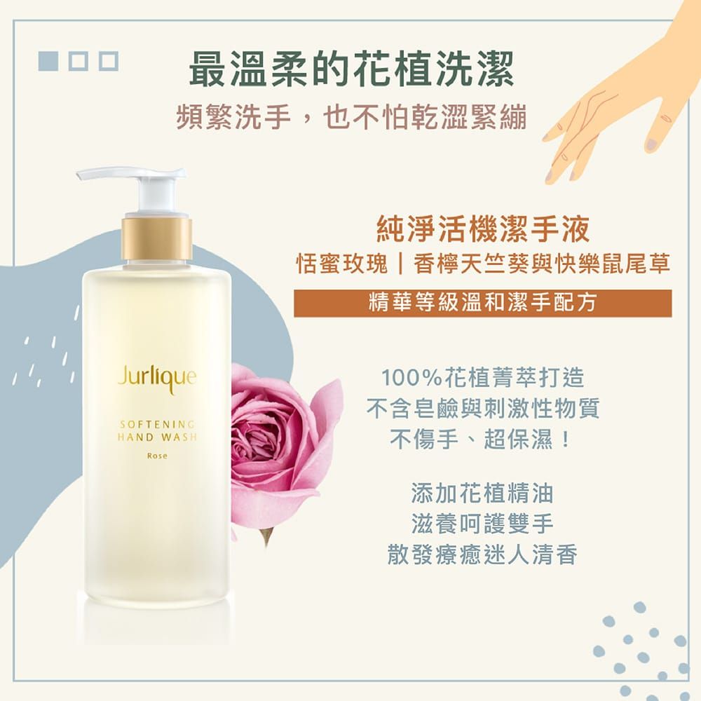 jurlique 茱莉蔻 洗手乳 護手乳